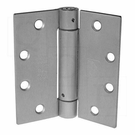 Pbb SP81 4-1/2in x 4-1/2in Spring Hinge 3-Knuckle Full Mortise Standard Weight, USP Primed SP814545USP